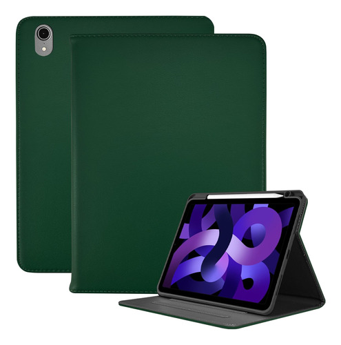 Deokke Tela De Cuero Premium P/ iPad Air De 10,9 Pulgadas