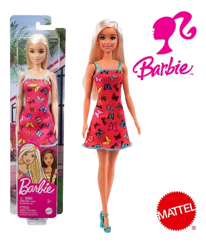 Vestido de festa para barbie, roupas fashion rosa de festa