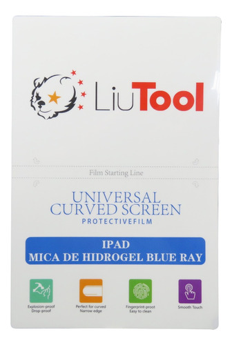 Liutool Mica De Hidrogel iPad Blue Ray 12 