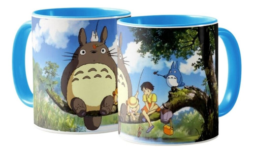 Mug Mi Vecino Totoro Taza Ceramica 11 Onz