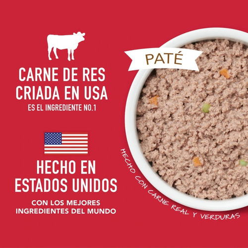Alimento Húmedo Instinct Lata De Res 13.2 Oz