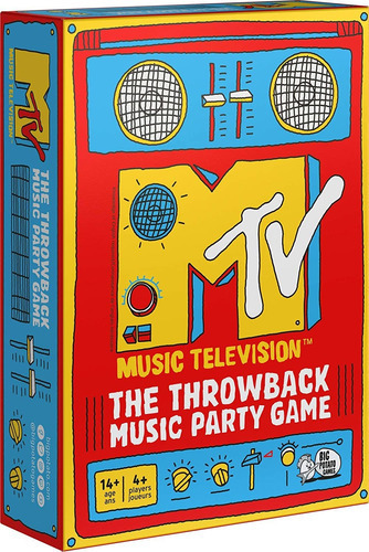 Juego De Mesa Mtv Game The Music Throwback Party Quiz [u] [u