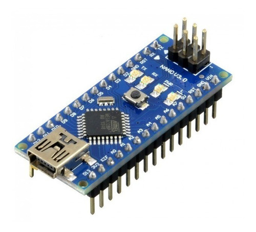 Imagen 1 de 2 de Nano V3.0 Atmega328p Ch340g + Cable Usb