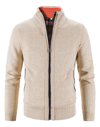 Hombres Chaqueta Gruesa Abrigo Cardigan Suéter