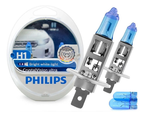 Lampara Crystal Vision Philips X2 - H1 12v 55w + Posición