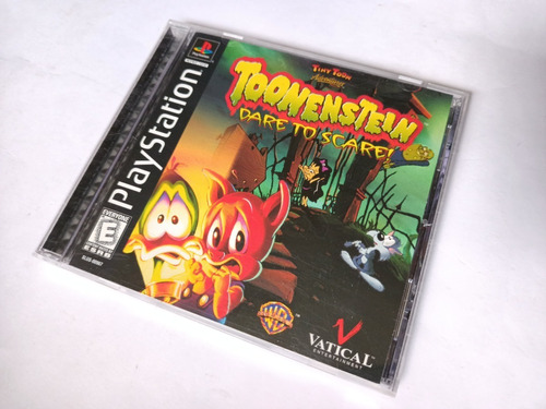 Tinny Toons Toonenstein Dare To Scare Playstation Ps1