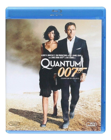 Quantum James Bond 007 Daniel Craig Pelicula Blu-ray
