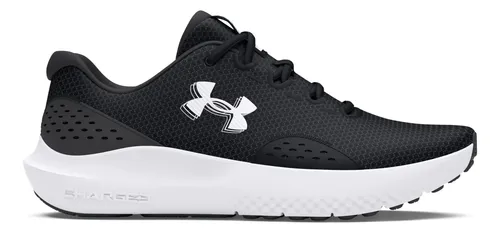 Tênis Masculino Charged Surge 4 Under Armour Khakibase/black/black Lisa 44