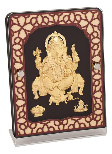 Moksha Craft India Dios Hinduismo Dios 24k Chapado En Oro Ga