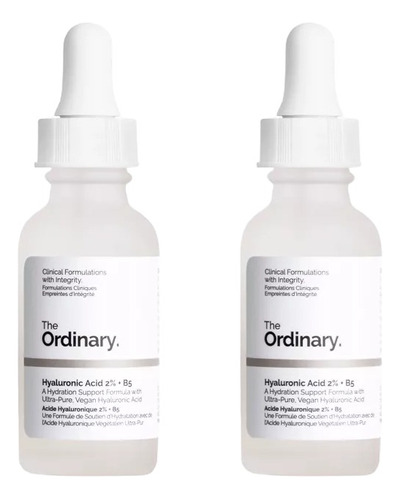 Ácido Hialurónico 2% + B5 De 30ml The Ordinary (2 Pack)