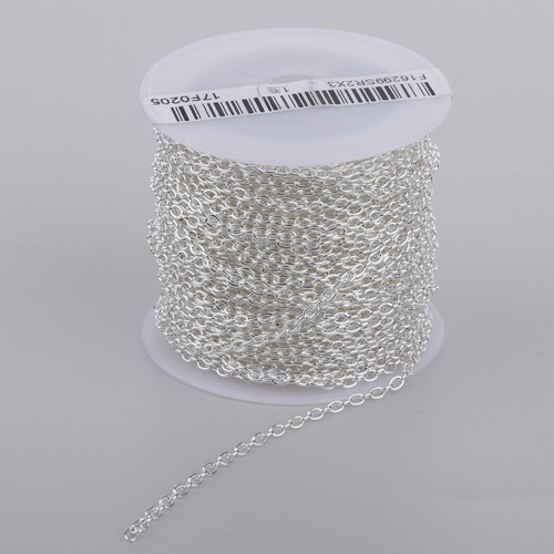 Cadenas De Extensión De Collar Yardas / Extremos Platino