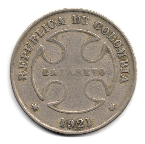 50 Centavos 1921 Lazareto