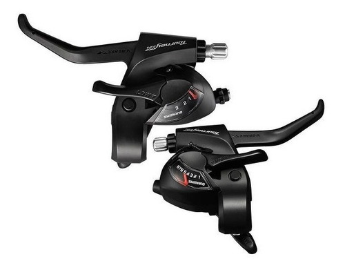 Shifters Shimano Manijas Frenos 24 Cambios 3 X 8 Velocidades