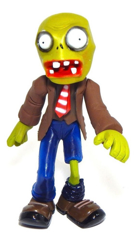 Figura Plantas Vs Zombies Juguete Zombie Corbata Luz 22cm
