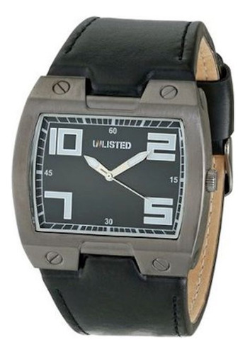 Reloj Pulsera Unlisted Ul8006 City Streets Triple Black Barr