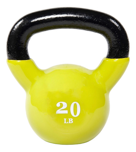 Kettlebell Recubierta De Vinilo Multifuncional 4 Kg