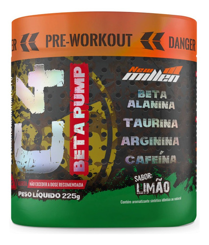 C4 Beta Pump 225g Pré Treino Grow Thisoldi Orig - New Millen Sabor Limão