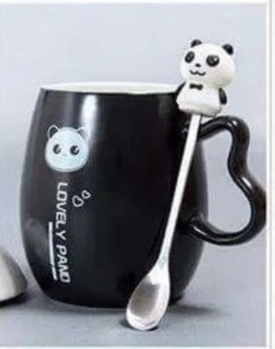 Lindas Tazas De Cerámica Modelo Panda San Valentin