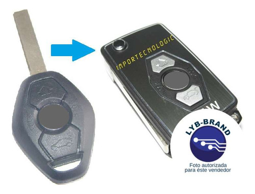 Pasar Transformar Llave Alarma Bmw E53 2005 A Navaja