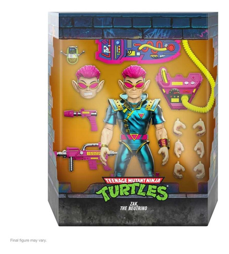 Zak The Neutrino Tortugas Ninja Super  7 