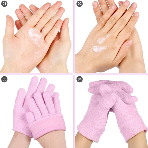 Set De Calcetines Y Guantes De Gel Humectante Para Manos Y P