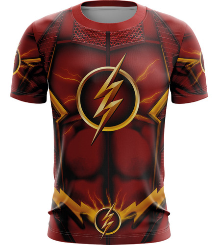 Playera Sublimada Infantil Flash Serie Tv