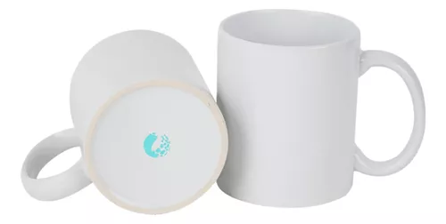 Tazas blancas brillantes del grado AAA de cerámica de la sublimación 11oz  tazas blancas en blanco