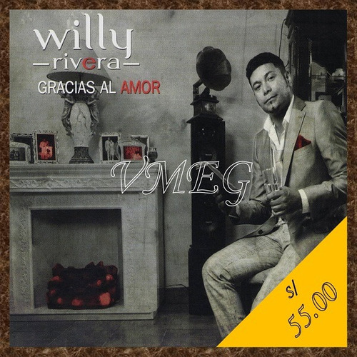 Vmeg Cd Willy Rivera - 2001 Mi Vida (2da. Edición)
