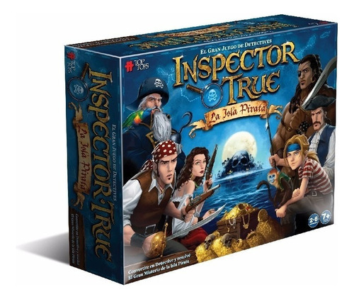 Inspector True Viaje Detectives Top Toys Juego Mesa Infantil