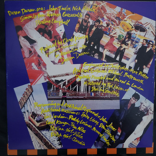 Duran Duran Liberty Vinilo Italia 1990 Fgd Estándar (Usado)