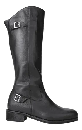 Botas largas taco bajo new arrivals
