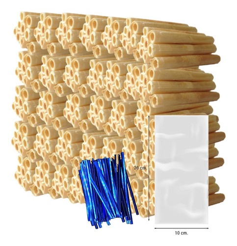 Vainas Cuchufli Caja 750un +100bolsa Poli 10x20 + 100amarra 
