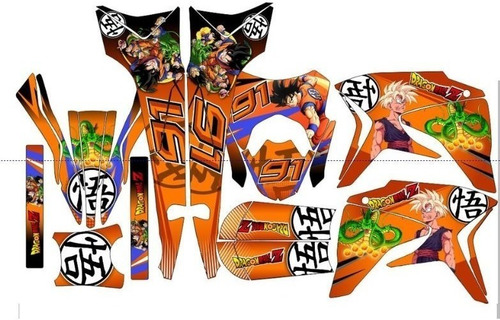 Stickers, Calca, Vinil, Para Moto Rt200 Mod-29