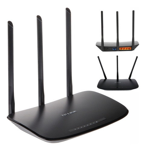 Router Inalambrico Tp-link Tl-wr940n 450mbps 3 Antenas Wifi.