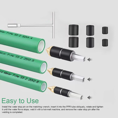 Tubo, Túneles, Tapón, Fontanería Inoxidable, Acero Ppr, Agua