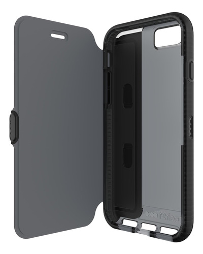 Tech21 Evo - Cartera Para iPhone 7, Color Negro