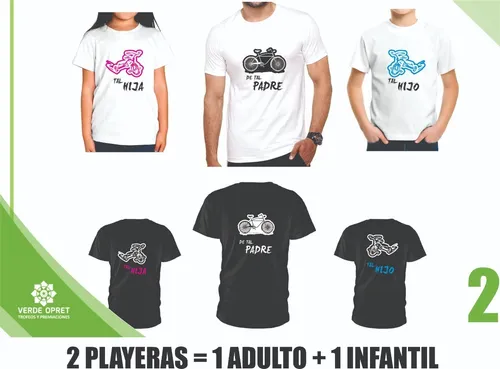 Playeras duo 2025 dia del padre