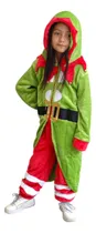 Comprar Pijama Mameluco Duende Santa Claus Kigurumi Infantil Navidad