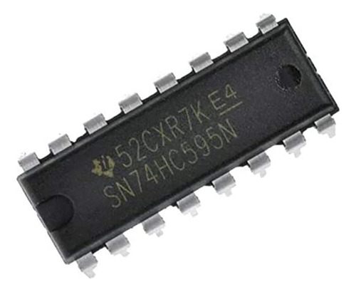 40 Unidades Ic 74hc595 74hc595n Sn74hc595n Dip-16 Logic-shif