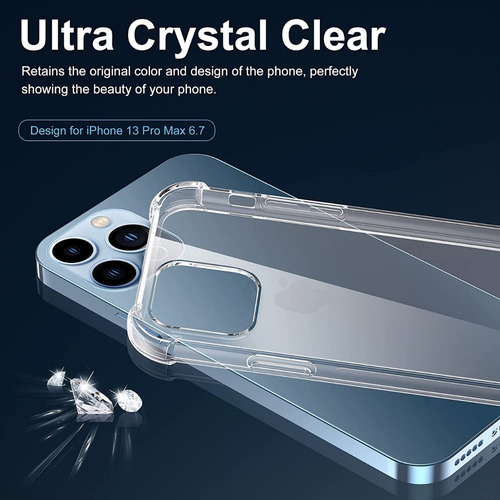 Estuche Antichoque Alpha Para iPhone 13 Pro Max 6,7