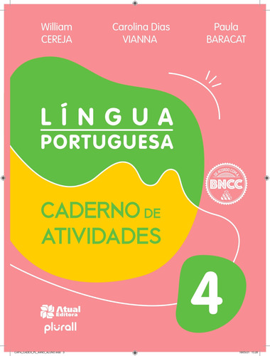 PORTUGUÊS: LINGUAGENS - CADEX 4º ANO, de Cereja, William. Editora Somos Sistema de Ensino, capa mole em português, 2021