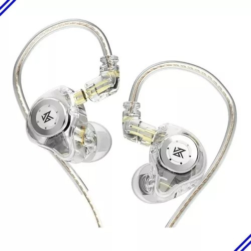 Auriculares transparentes Kz Edx Pro Color EDX PRO WHITE