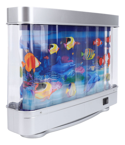 Acuario Artificial Realista Con Peces En Movimiento