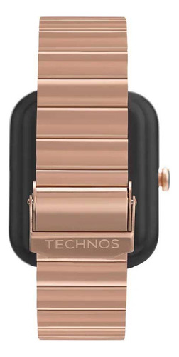 Smartwatch Technos Troca-pulseira Tmaxaj/7t Rose E Verde