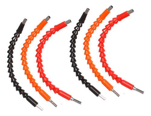 6x Extensión De Broca Flexible, Broca De Extensión De Eje