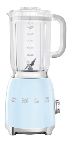 Liquidificador Smeg 50's Style BLF01 de 1,5 L azul claro com jarro tritan