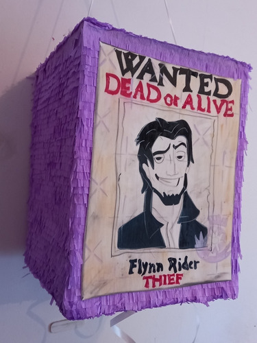 Piñata Flynn Rider Rapunzel Enredados