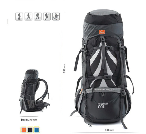 Mochila Naturehike Discovery 70L