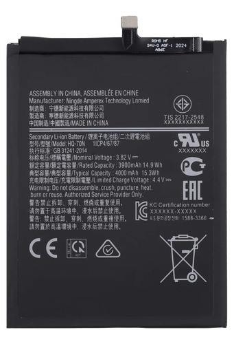 Bateria Compatível Com Samsung Galaxy A10s A107 Hq-70n