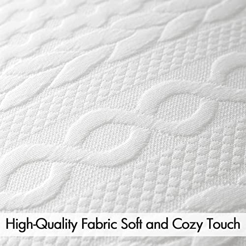 Set De 2 Fundas De Almohada 45 X 45 Cm Blanco Modernas Y Sua